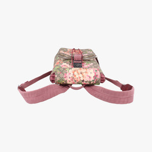 Pre-owned Gucci GG Blooms Beige×Multicolour PVC coated canvas 410544 backpack/rucksack | stylenewstar