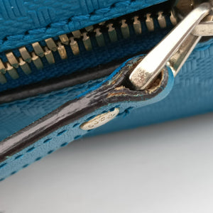 Secondhand Gucci Bright Diamante Blue Leather 354332 shoulderbag | stylenewstar