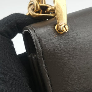 Pre-owned Christian Dior DiorDirection Brown Smooth calfskin shoulderbag | stylenewstar