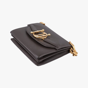 Pre-owned Christian Dior DiorDirection Brown Smooth calfskin shoulderbag | stylenewstar