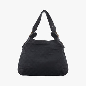Pre-owned Gucci Hobo Black canvas 145826 shoulderbag | stylenewstar