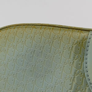 Vintage Christian Dior Maris Pearl Green leather shoulderbag | stylenewstar