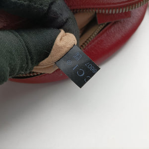 Secondhand Gucci GG Marmont Red Leather 550154 shoulderbag | stylenewstar