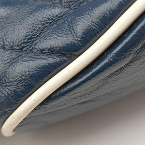 Vintage Gucci GG Marmont Blue Leather 573817 shoulderbag | stylenewstar