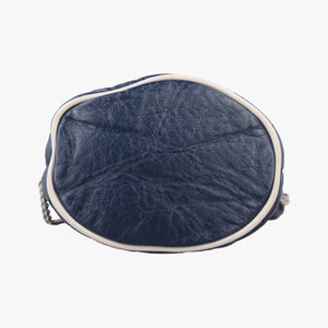 Vintage Gucci GG Marmont Blue Leather 573817 shoulderbag | stylenewstar