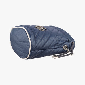 Vintage Gucci GG Marmont Blue Leather 573817 shoulderbag | stylenewstar