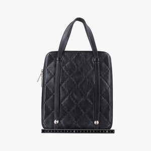Vintage Chanel Matelasse Black Leather shoulderbag | stylenewstar