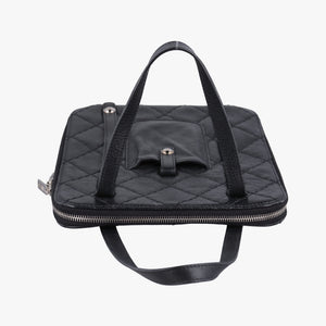 Vintage Chanel Matelasse Black Leather shoulderbag | stylenewstar