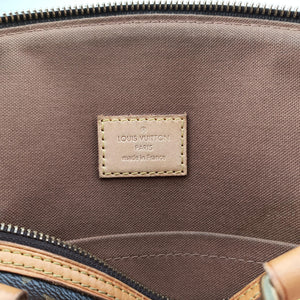 Pre-owned Louis Vuitton LOCKIT Brown Monogram Canvas M40102 handbag | stylenewstar