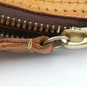 Pre-owned Louis Vuitton LOCKIT Brown Monogram Canvas M40102 handbag | stylenewstar
