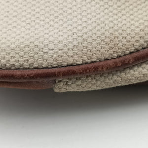 Secondhand Christian Dior Saddle Beige × Brown Canvas × Leather bum bag/waist bag | stylenewstar
