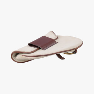 Secondhand Christian Dior Saddle Beige × Brown Canvas × Leather bum bag/waist bag | stylenewstar