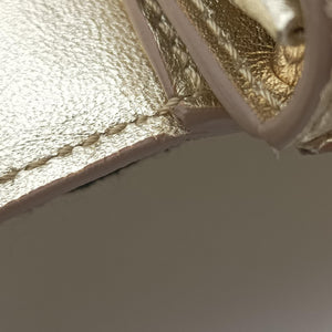 Pre-owned TODS Double T Golden Leather shoulderbag | stylenewstar