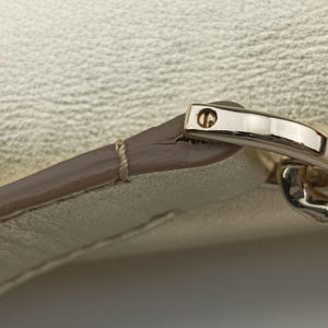 Pre-owned TODS Double T Golden Leather shoulderbag | stylenewstar