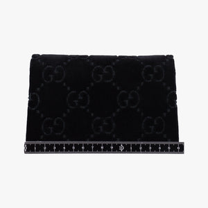 Pre-owned Gucci Dionysus Black velour 476432 shoulderbag | stylenewstar