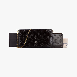 Pre-owned Louis Vuitton Pochette Felice Amarante Vernis M61267 shoulderbag | stylenewstar