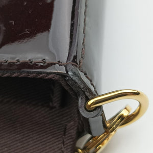 Pre-owned Louis Vuitton Pochette Felice Amarante Vernis M61267 shoulderbag | stylenewstar