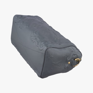 Secondhand Louis Vuitton Versailles Ornament City Keepall Dark Shadow Gray Debossed Monogram M21835 shoulderbag | stylenewstar
