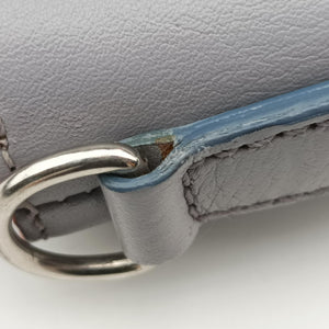 Pre-owned Fendi By the Way Gray × Multi Leather 8BL135 handbag | stylenewstar
