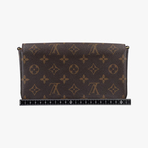 Pre-owned Louis Vuitton Pochette Felicie Brown Monogram Canvas M61276 shoulderbag | stylenewstar