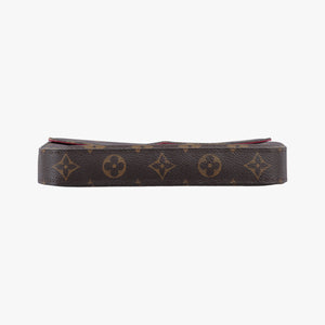 Pre-owned Louis Vuitton Pochette Felicie Brown Monogram Canvas M61276 shoulderbag | stylenewstar