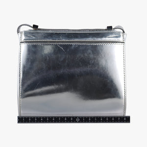 Secondhand Givenchy Pandora Box Silver Patent Leather shoulderbag | stylenewstar