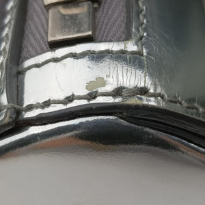 Secondhand Givenchy Pandora Box Silver Patent Leather shoulderbag | stylenewstar
