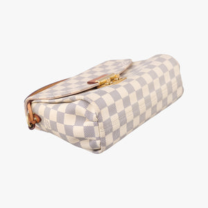 Pre-owned Louis Vuitton CROISETTE Azur Damier Canvas N41581 shoulderbag | stylenewstar