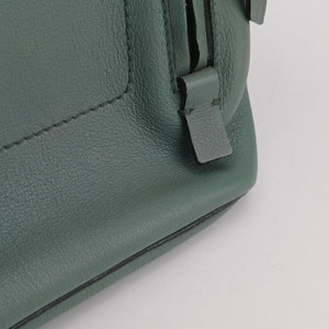 Pre-owned Chloe FAYE mini Blue Leather × Suede backpack/rucksack | stylenewstar