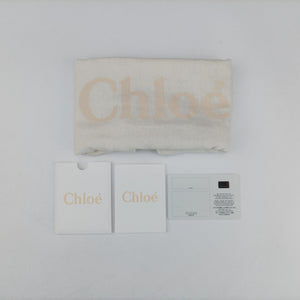 Pre-owned Chloe FAYE mini Blue Leather × Suede backpack/rucksack | stylenewstar