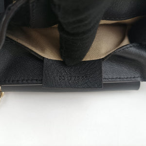 Pre-owned Chloe FAYE Black Leather × suede backpack/rucksack | stylenewstar
