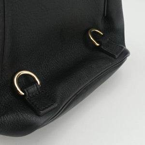 Pre-owned Chloe FAYE Black Leather × suede backpack/rucksack | stylenewstar
