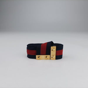 Secondhand Gucci Sylvie Black×green×red Leather 421882 shoulderbag | stylenewstar