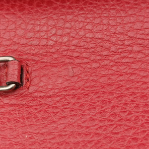 Pre-owned Gucci Dionysus Red Leather 401231 shoulderbag | stylenewstar