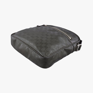 Pre-owned Gucci GG Imprime Messenger Brown PVC coated canvas 201448 shoulderbag | stylenewstar