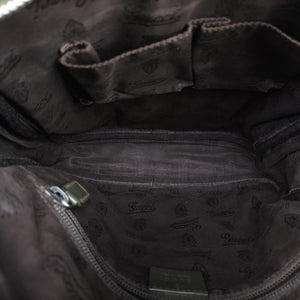 Pre-owned Gucci GG Imprime Messenger Brown PVC coated canvas 201448 shoulderbag | stylenewstar