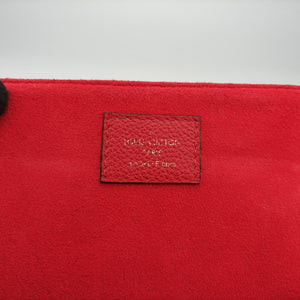 Pre-owned Louis Vuitton Alma Bag Into Bag Brown×Rouge Monogram Canvas M41779 shoulderbag | stylenewstar