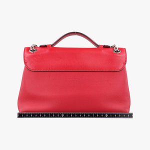Vintage Louis Vuitton Very Chain Bag Ruby leather M44285 shoulderbag | stylenewstar