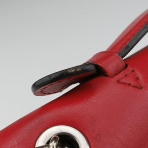 Vintage Louis Vuitton Very Chain Bag Ruby leather M44285 shoulderbag | stylenewstar