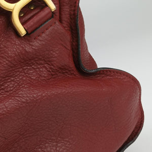 Pre-owned Chloe Mercy Red Leather shoulderbag | stylenewstar