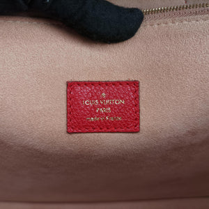 Pre-owned Louis Vuitton FLANDRIN Brown×CERISE Monogram Canvas×calf leather M41596 handbag | stylenewstar
