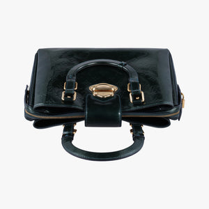 Pre-owned Louis Vuitton MELROSE AVENUE Bleu Nuit Vernis M93756 handbag | stylenewstar