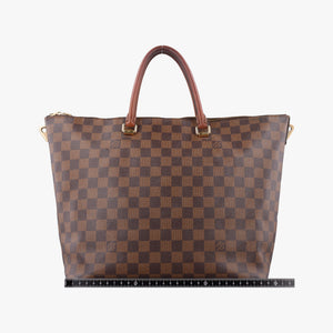 Pre-owned Louis Vuitton BELMONT EBENE Damier Canvas N63169 shoulderbag | stylenewstar