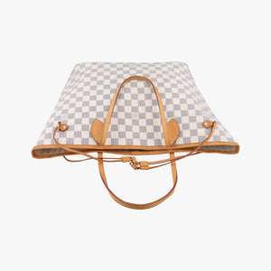 Vintage Louis Vuitton Neverfull MM Azur Damier Canvas N51107 shoulderbag | stylenewstar