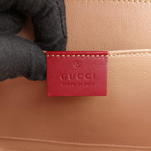 Pre-owned Gucci Sylvie 1969 Red Patent Leather 589479 shoulderbag | stylenewstar