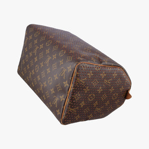 Pre-owned Louis Vuitton Speedy30 brown×Fuchsia Pink Monogram Perfo M95180 handbag | stylenewstar