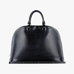 Pre-owned Louis Vuitton Alma GM Noir epi M40452 handbag | stylenewstar