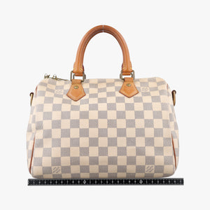 Vintage Louis Vuitton Speedy 25 AZUR Damier Canvas N41534 handbag | stylenewstar