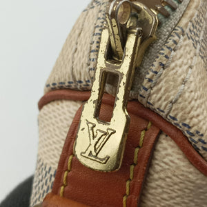 Vintage Louis Vuitton Speedy 25 AZUR Damier Canvas N41534 handbag | stylenewstar