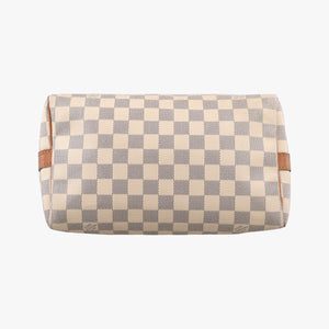Vintage Louis Vuitton Speedy 25 AZUR Damier Canvas N41534 handbag | stylenewstar